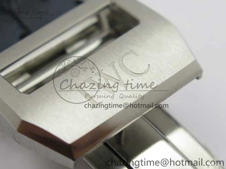 MIROTIME 0124 Supportive Big Pilot IW501008 “Boutique London” SS ZF Best Edition Blue Dial on Blue Leather Strap A 7106